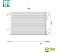 CONDENSER AIR CONDITIONING 814004 FOR AUDI A6/S6/Allroad CAHB/CAHA/BVG 2.0L A6