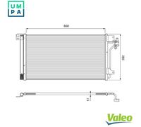 CONDENSER AIR CONDITIONING 814015 FOR VW CARAVELLE/KOMBI/Bus/TRANSPORTER/Mk 2.0L