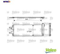 VALEO 814069 Air conditioning condenser