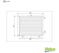 Valeo Condenser, Air Conditioning 814095