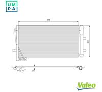 CONDENSER AIR CONDITIONING 814169 FOR AUDI CZEA/CHPB/CZDA 1.4L 4cyl Q3