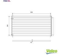 CONDENSER AIR CONDITIONING 814205 FOR TOYOTA COROLLA/QUEST/ALTIS VERSO AURIS
