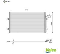 CONDENSER AIR CONDITIONING 814324 FOR VOLVO V50 C30 C70/II/Convertible S40 1.8L