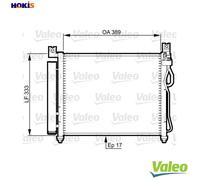 CONDENSER AIR CONDITIONING 814346 FOR KIA D3FA 1.1L 3cyl MORNING IG4HE 1.0L 4cyl