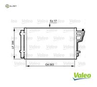 CONDENSER AIR CONDITIONING 814351 FOR HYUNDAI AVANTE/IV i30/II ELANTRA/GT KIA
