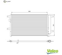 CONDENSER AIR CONDITIONING 815089 FOR IVECO DAILY/SCUDATO/III/Bus/Van/Dump 3.0L