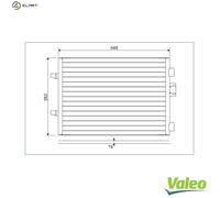 CONDENSER AIR CONDITIONING 817602 FOR RENAULT CLIO/MIO/II/Mk/Hatchback/Van 1.5L
