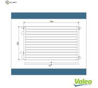 Valeo Condenser, Air Conditioning 817608