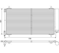 CONDENSER, AIR CONDITIONING 817740