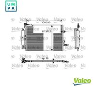 Valeo Condenser, Air Conditioning 818165