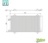 Valeo Condenser, Air Conditioning 818171