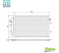CONDENSER AIR CONDITIONING 822551 FOR IVECO DAILY/Platform/Chassis/Van 3.0L 4cyl