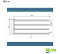 Valeo Condenser, Air Conditioning 822574
