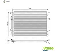 CONDENSER AIR CONDITIONING 822597 FOR HYUNDAI i20/CROSS/ACTIVE/ELITE 1.2L 4cyl
