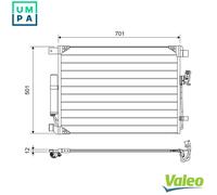 CONDENSER AIR CONDITIONING 822605 FOR NISSAN NP300/Pickup/FRONTIER/NAVARA 2.3L