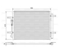 CONDENSER, AIR CONDITIONING 822628