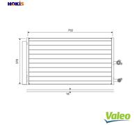 FOR VOLVO XC90 2015- AC AIRCON CONDENSER AIR CONDITIONING RADIATOR ALUMINIUM NEW