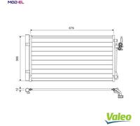 CONDENSER AIR CONDITIONING 822731 FOR LAND ROVER DISCOVERY/SPORT/VAN RANGE 2.0L