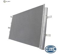 HELLA 8FC 366 220-411 Condenser, air conditioning