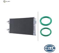 HELLA 8FC 366 220-571 Air conditioning condenser