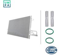 HELLA 8FC 366 220-621 Air conditioning condenser