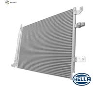 HELLA 8FC 366 220-851 Air conditioning condenser