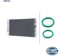 AC Condenser HELLA Fits BMW E87 3 Touring Van I3 I01 I8 Roadster 06-21 4270545
