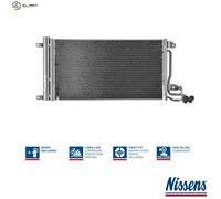 Air Con Condenser 940093 Nissens AC Conditioning 6C0816411A 6C0816411B