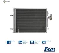 NISSENS 940155 Air conditioning condenser
