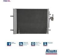 NISSENS 940155 Air conditioning condenser