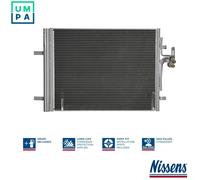 NISSENS 940155 Air conditioning condenser