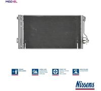 Nissens Condenser for Mercedes Benz Vito 109 CDi 2.1 November 2007-December 2011