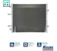 Nissens Aircon Condenser 940201 for eg. RENAULT TRAFIC II (2001) 2.0 DCI 90 etc