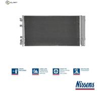 NISSENS 940259 Air conditioning condenser