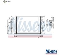 NISSENS 940389 Air conditioning condenser