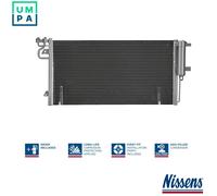 Nissens Aircon Condenser 940764 for eg. FORD FOCUS (2011) 1.5 ECOBOOST etc