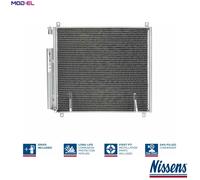 Nissens 941170 Air Conditioning Condenser FIRST FIT Fits Suzuki Ignis 3