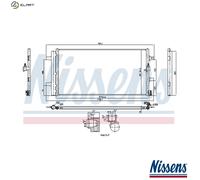 NISSENS 941261 Air conditioning condenser