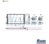CONDENSER AIR CONDITIONING 941386 FOR RENAULT DUSTER EXPRESS/Box/Body/MPV 1.5L