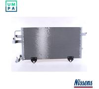 Nissens Air Conditioning Condenser NS94209 for Audi (ADW/ACE/ABK/ABT/AAD 2.0L, ADR 1.8L 4-cyl)