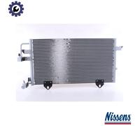 Nissens Air Conditioning Condenser NS94209 for Audi (ADW/ACE/ABK/ABT/AAD 2.0L, ADR 1.8L 4-cyl)