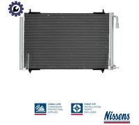 Nissens Air Conditioning Condenser 94392 for PEUGEOT 206 (1999)