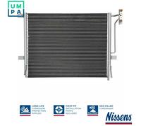 Air Conditioning Condenser Fits Alpina B3 Convertible BMW 3 Coupe Nissens 94431