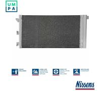 Fits NISSENS 94670 Condenser, air conditioning