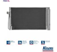 NISSENS 94747 Air conditioning condenser