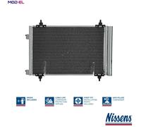 NISSENS 94758 Air conditioning condenser