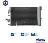 Nissens Aircon Condenser 94767 for eg. OPEL ASTRA (2004) 1.8 VVT ECOTEC etc
