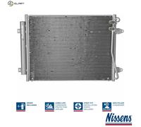 Nissens Air Conditioning Condenser 94832 - for VW Passat/CC 2.0L 4cyl (CCTA/BPY/CBFA)
