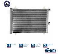 Nissens Aircon Condenser 94870 for eg. CITROËN BERLINGO (1997) 1.6 HDI etc