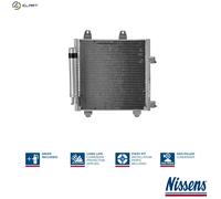 NISSENS 94891 Air conditioning condenser